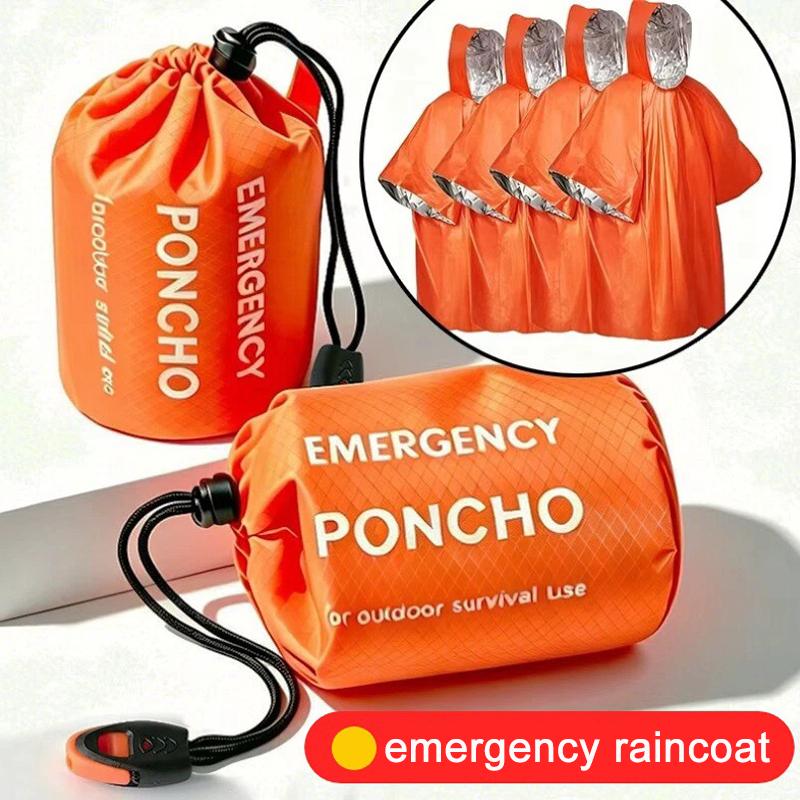 Kit de capa de chuva portátil  - Emergency Poncho Rain avaliação e preço