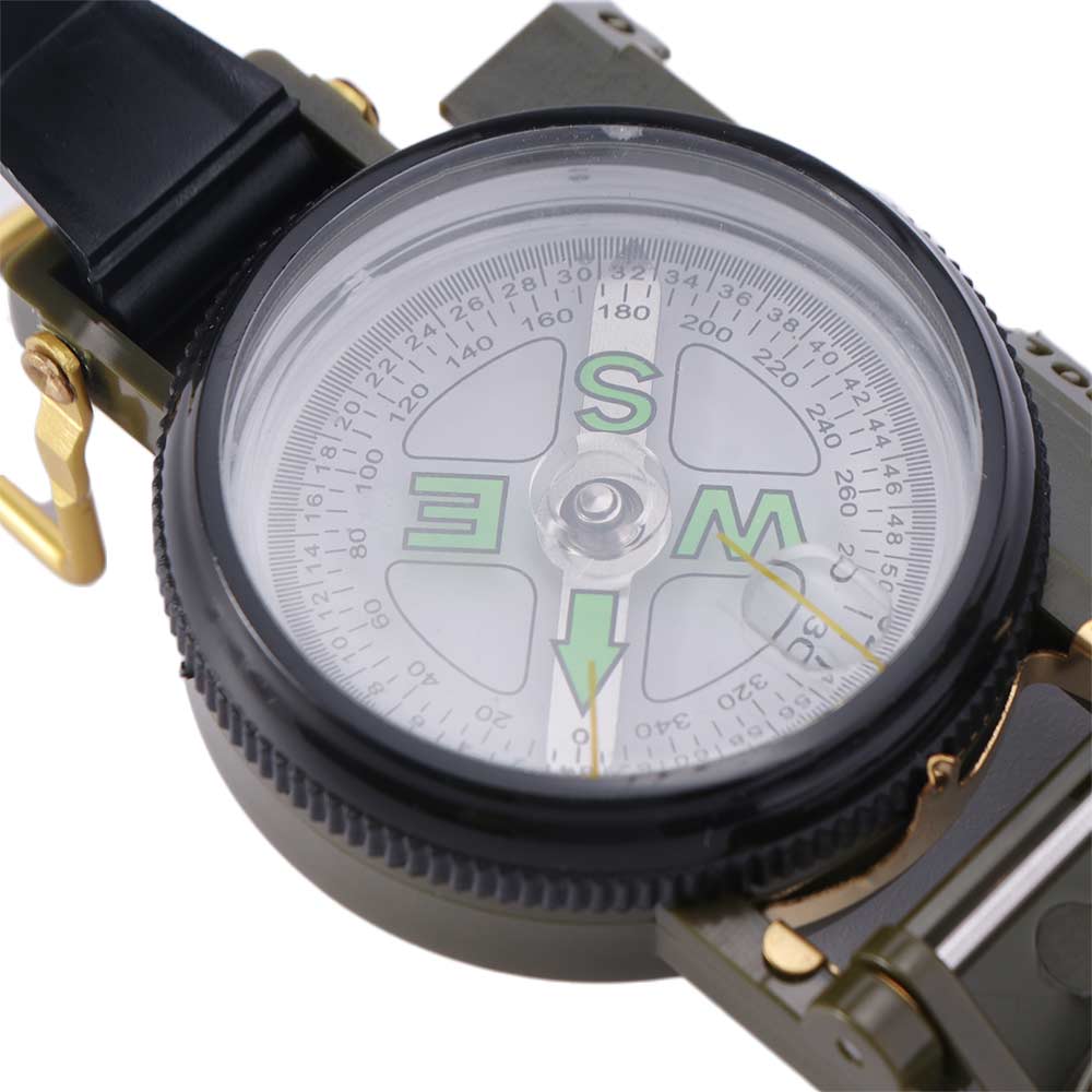Bússola profissional à prova d - Compass Lensatic avaliação e preço